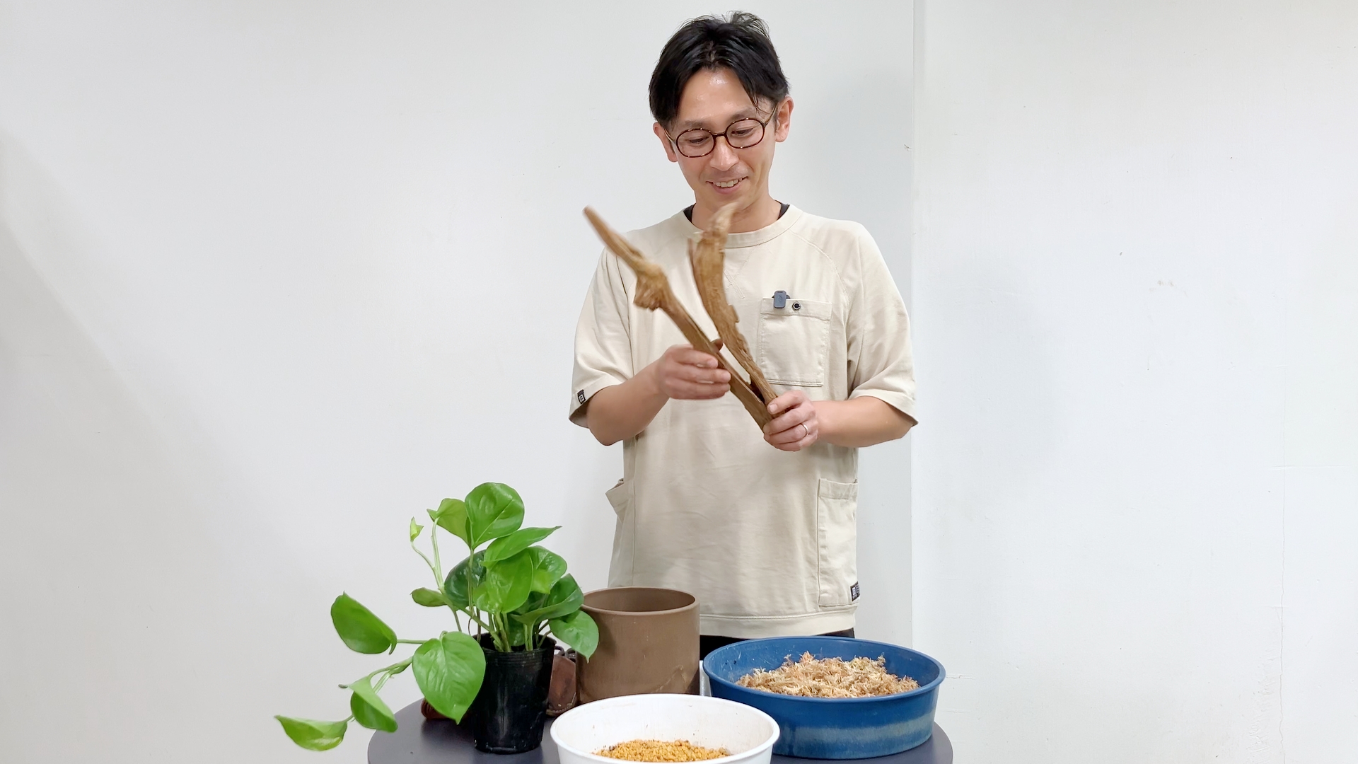 モスポールを作っていく